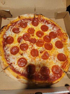 Pepperoni pizza