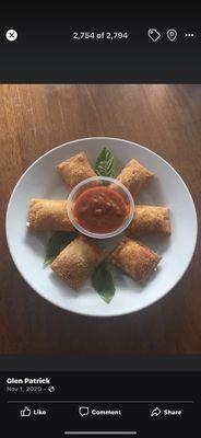 Fried toasted ravioli