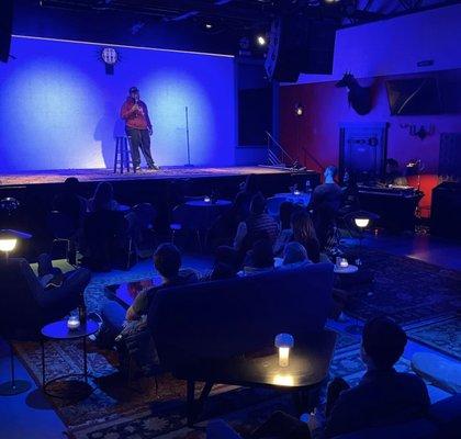 Comedy Night held monthly at The Blue Room.