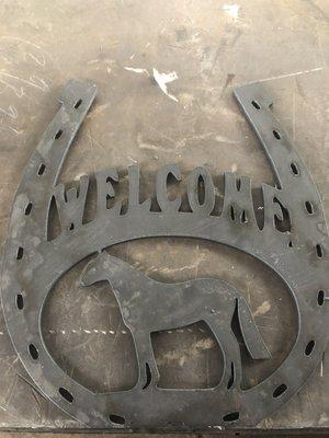 Plasma cut design