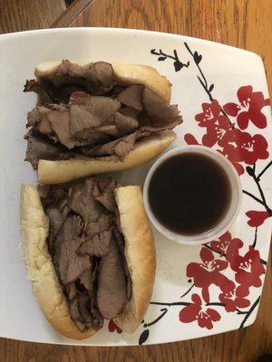 Hot Roast Beef Sandwich