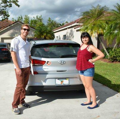 Thank you Evolution Leasing for delivering this Hyundai Elantra GT right to my door!