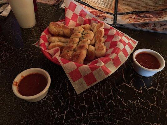 Bread sticks! Mmmm.... So good!