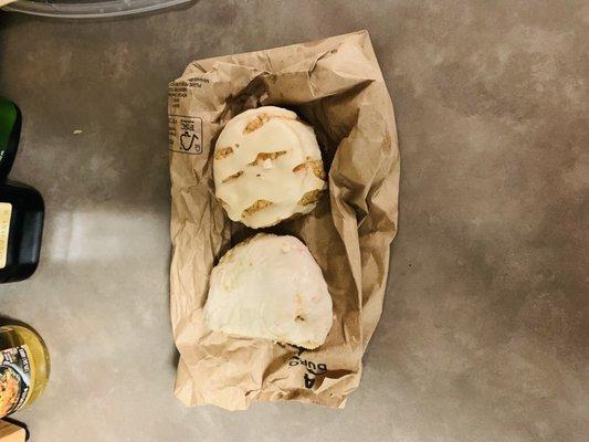 Blueberry scones and London fog scones.