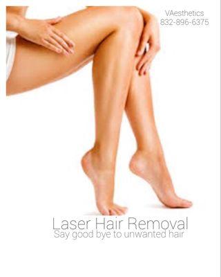 Laser hair removal       25% off                                      Buy 6 sessions Get 2 small areas Free.