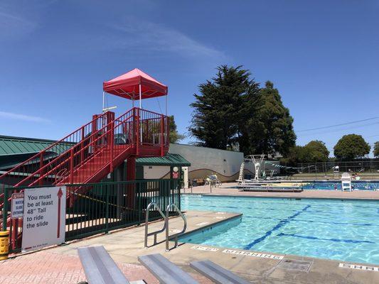 Nice clean pools with lifeguard on duty.