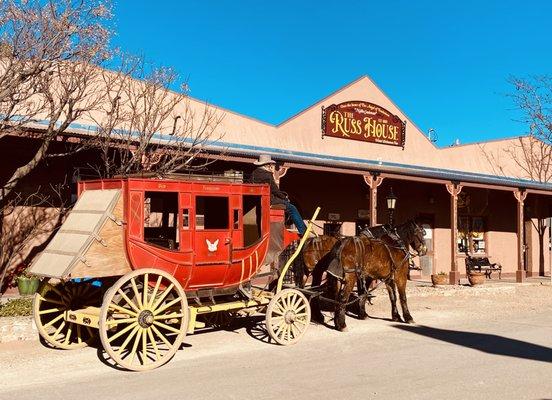 The Russ House is located on 5th & Allen St. With the Historic District of Tombstone.