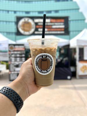 Coffee at the Baldwin Park farmers market on Fridays