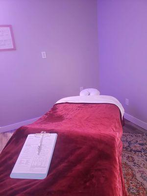 Massage room