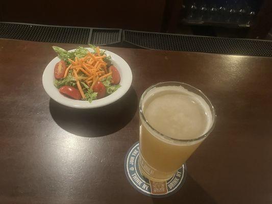 Supercluster IPA And House Salad