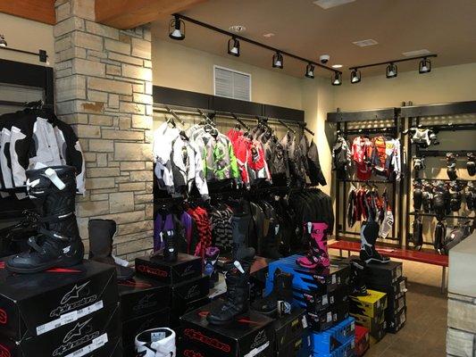 Huge selection of motocross gear and accessories.