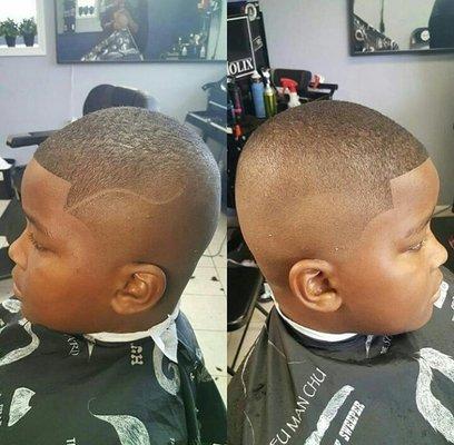 Bald Fade w/ Shadow Line