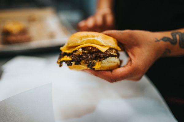 Double Smash Burger