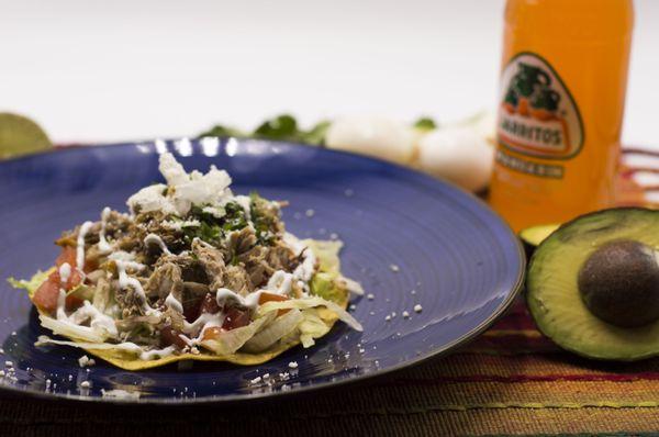 Tostadas de Carnitas