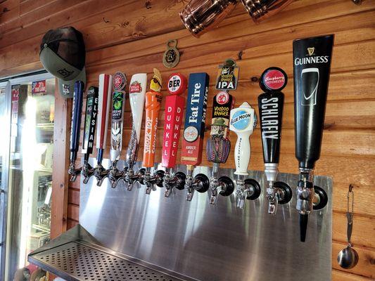 12 Beers on Tap!