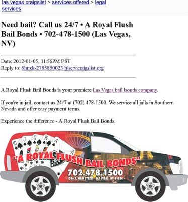 A Royal Flush Bail Bonds