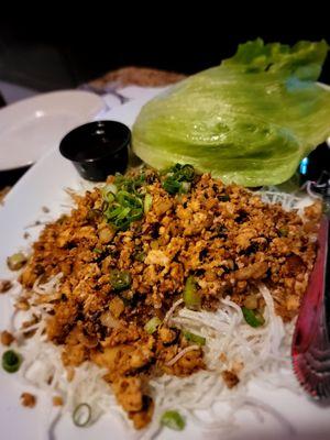 Chicken lettuce wraps