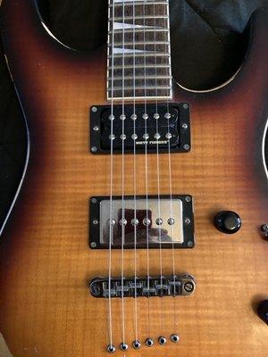 Seymour Duncan Phat Cat P90 pickup in the bridge position