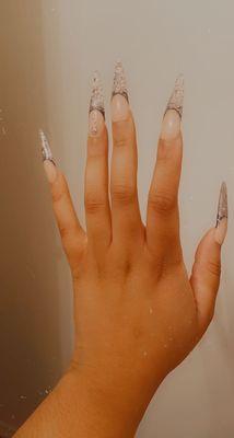 Long Stiletto Nails!