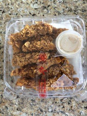 1 lb. of Mike's Chicken Crunchers Original with Mike's Creamy Ranch & Chive Dipping Specialty Sauce