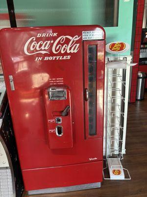 Old Coca Cola vending machine