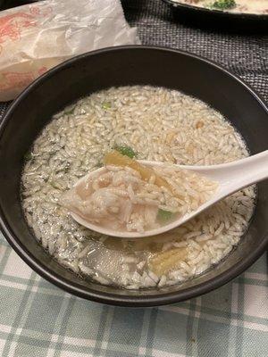 Sizzling Rice Soup