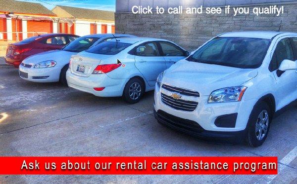 You read that right! Free rental cars with qualifying repairs.