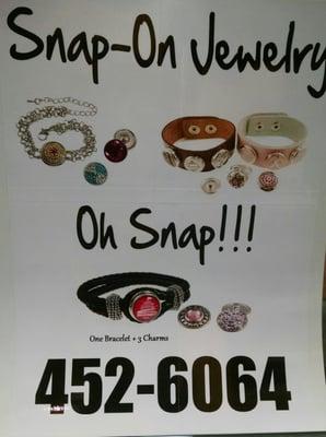 Lots of fabulous jewelry and hair products!