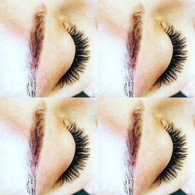 Volume lashes by Pivotal lashes