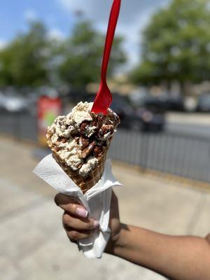 Butter pecan ice cream