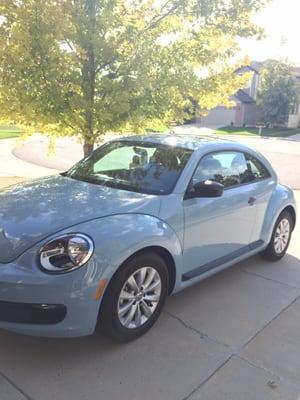 2016 beetle. My rental from enterprise! Pretty nice!