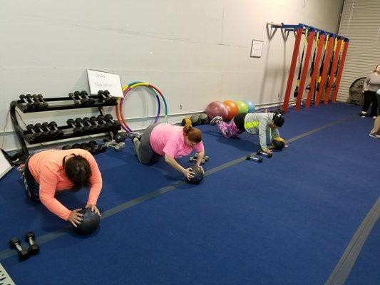 All levels group personal training... take a peak at the improved FIT Club in Lake Mary!