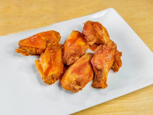 Bone-in wings with your choice of sauce