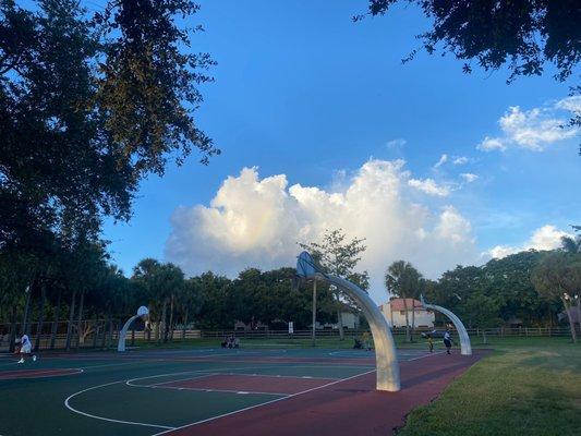 Basketball court