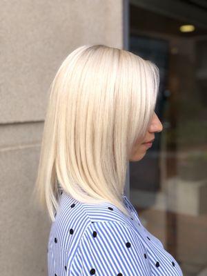 Platinum blonde by Xiomara