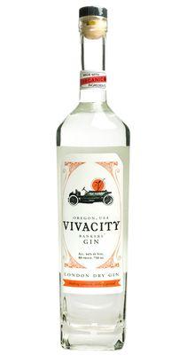 Vivacity Spirits Bankers' Gin Oregon's Best London Dry Gin