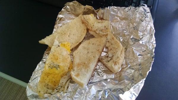 Ordered an egg and cheese sandwich and received no cheese!