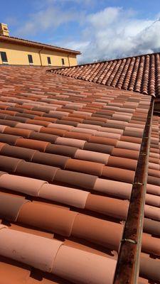 Clay Tile Roof Installation