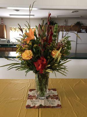 Fall arrangement