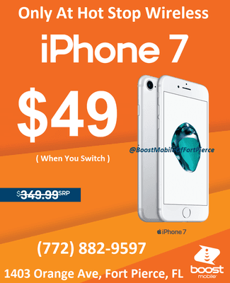 iPhone 7 32GB $49 ( When You Switch Today )