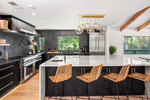 Custom Luxury Kitchen Design by Of Origin Design Studios