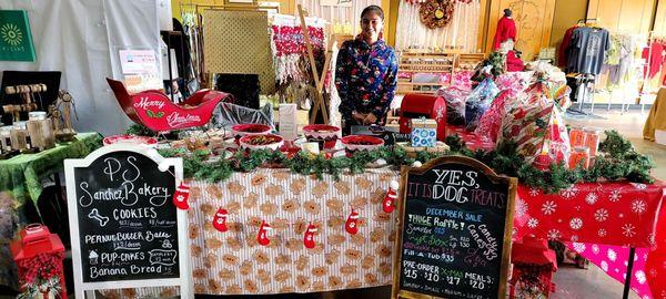 Christmas decor, candles, clothing, jewelry, sweets, plants, & more. 45+ vendors  who handcraft, hand make, & repurpose items.