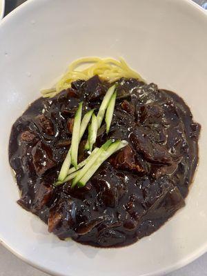 Black-bean noodles