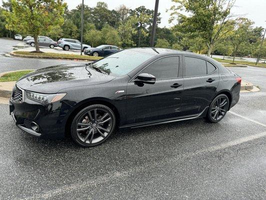 Acura TLX full tint