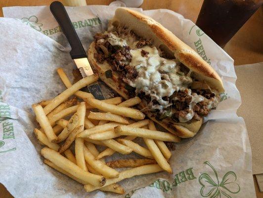 Philly cheesesteak