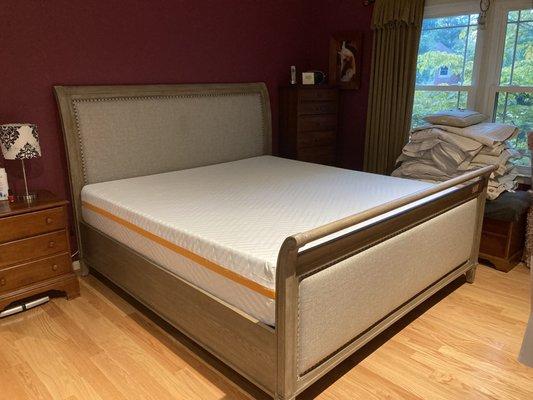 New king bed