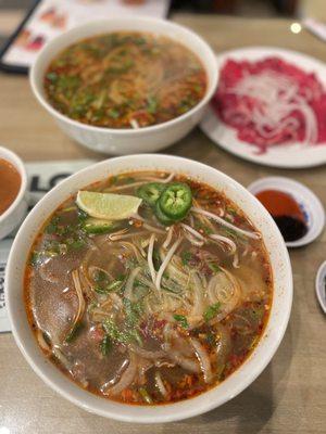 spicy beef noodle soup