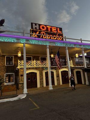 Hotel entrance