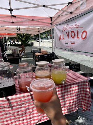 Refreshing fresh watermelon juice!