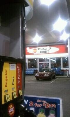 Shell gas station